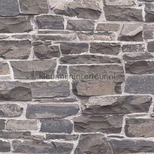 Stone wall blauwgrijs tapet 138519 Brooklyn Bridge Esta home