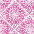 Geruit bloempatroon roze papier peint Esta home Cabana 140-148-610