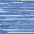 Geweven katoen kleed blauw papier peint Esta home Cabana 140-148-622