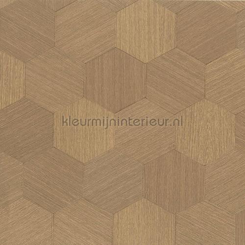 Honigraat houtlook bruin wallcovering ca8255-071 Casa Carlucci Carlucci di Chivasso