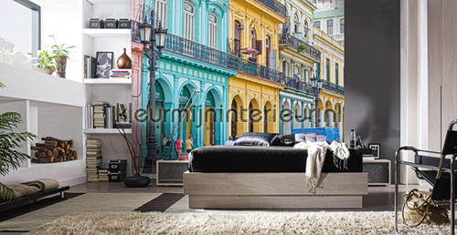 Havana - black & white  fotobehang CL76B City Love Dutch Wallcoverings