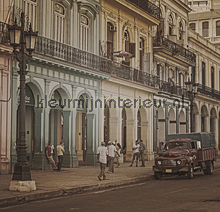Havana - vintage brown fotobehang Dutch Wallcoverings City Love CL76C