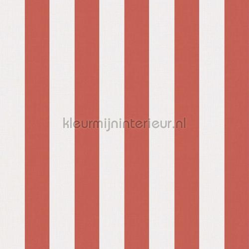 Streep rood wit papel pintado 3017-2 oferta Rasch