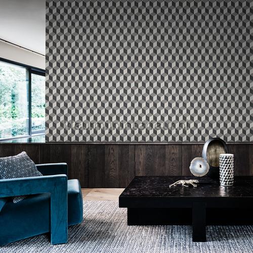 3d cubiq papier peint 220362 Graphique - Abstrait BN Wallcoverings