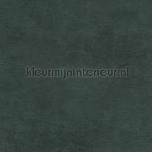Diep turquoise groen leer behang BN Wallcoverings behang 