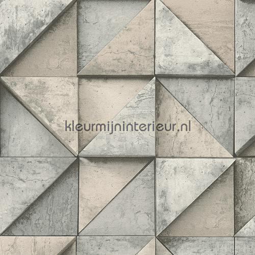 3d betonmuur blokeffect beige papel pintado 306501 Daniel Hechter 4 AS Creation