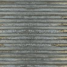 Metalen golfplaten tapeten AS Creation weltraum 