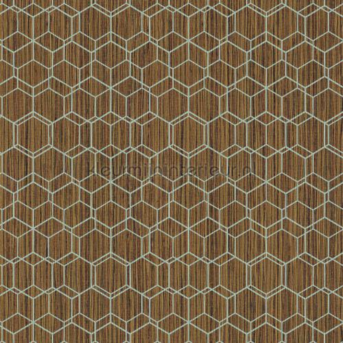 Edward van Vliet woven hexagons tapet 219626 Dimensions BN Wallcoverings