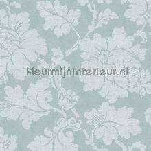 Grote bloem zacht mint wallcovering 305193 baroque AS Creation