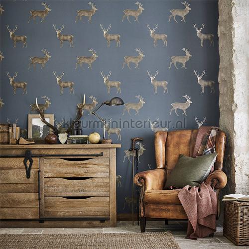 evesham deer wallcovering 216619 animals Sanderson