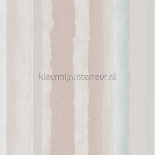 Rene Blush-Steel behang 111676 strepen Harlequin