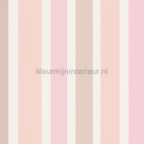 Relief streep pastel roze wallcovering 302881 Esprit Kids 4 AS Creation