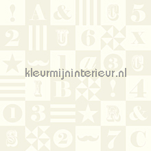 Cijfers en letters behang Esta for Kids Baby Peuter 
