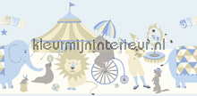 Circus rand papier peint Esta for Kids Wallpaper creations 