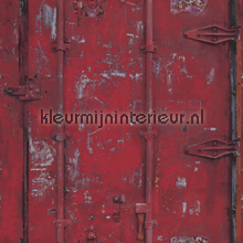 Stalen deur tapeten Dutch Wallcoverings weltraum 