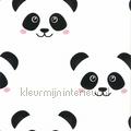 Panda behang 67100 Baby - Peuter Kinderkamer