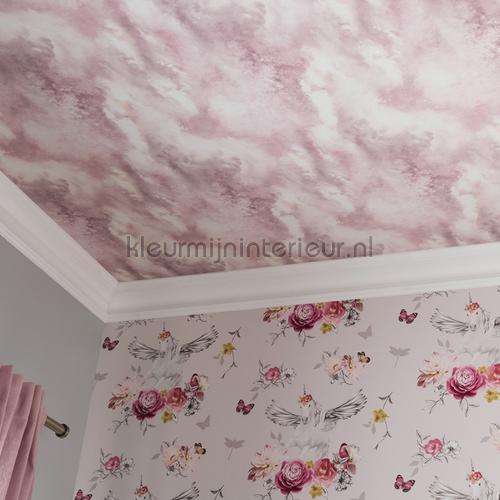 diamond galaxy blush wallcovering 260006 girls Arthouse