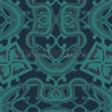 Snake Bit wallcovering Arte Vintage- Old wallpaper 