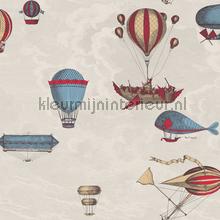 Macchine Volanti set 2 rollen wallcovering Cole and Son Vintage- Old wallpaper 