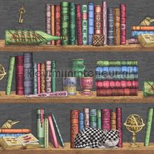 libreria wallcovering Cole and Son Fornasetti 114-13025