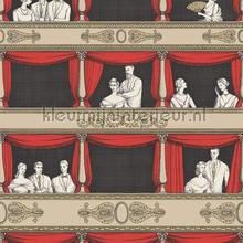Teatro wallcovering Cole and Son Vintage- Old wallpaper 