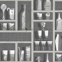 Cocktails wallcovering Cole and Son Vintage- Old wallpaper 