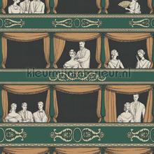 Teatro wallcovering Cole and Son Vintage- Old wallpaper 