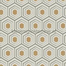 Hexagon met diepte effect wallcovering 358991 Four Seasons AS Creation