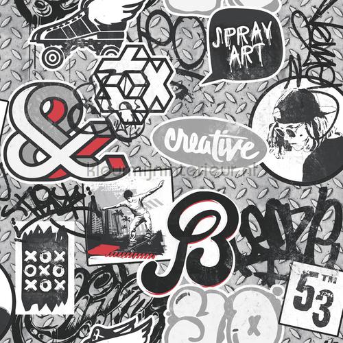 Creative graffity behang l158-10 jongens Dutch Wallcoverings