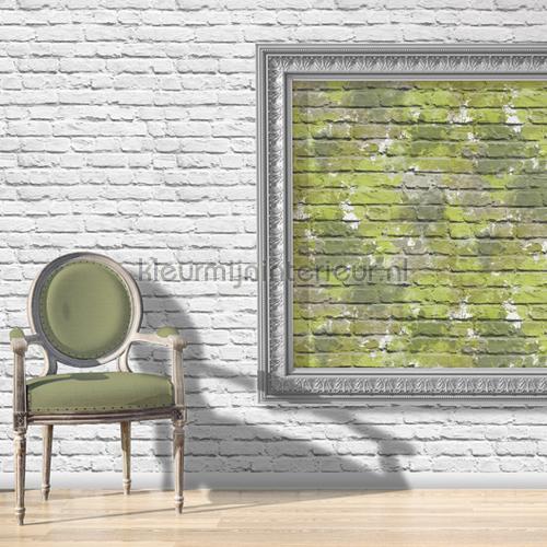 Camouglage bakstenen behang l335-04 aanbieding behang Dutch Wallcoverings