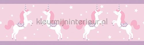 princess unicorns wallcovering gpr100905010 Borders for Children Caselio