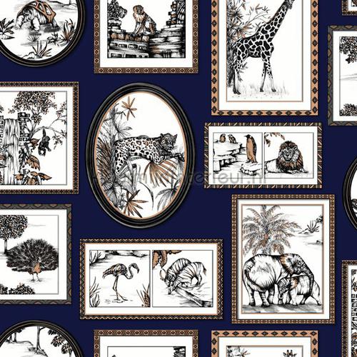 savanah Galery Navy wallcovering 90232 Exotic Dutch First Class