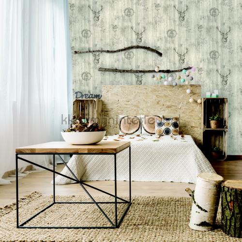 chatsworth Beige wallcovering 90251 girls Dutch First Class