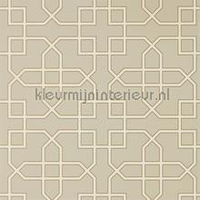 hampton trellis Linen papier peint 216659 Glasshouse Sanderson