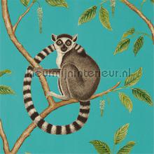 ringtailed lemur Teal behaang 216663 Engelse blukskes Sanderson