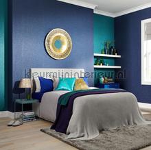 Glitterati Plain - Midnight Blue behang Arthouse uni kleuren 