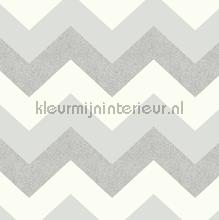 Glitterati Chevron - Platinum papel pintado 892302 Arthouse