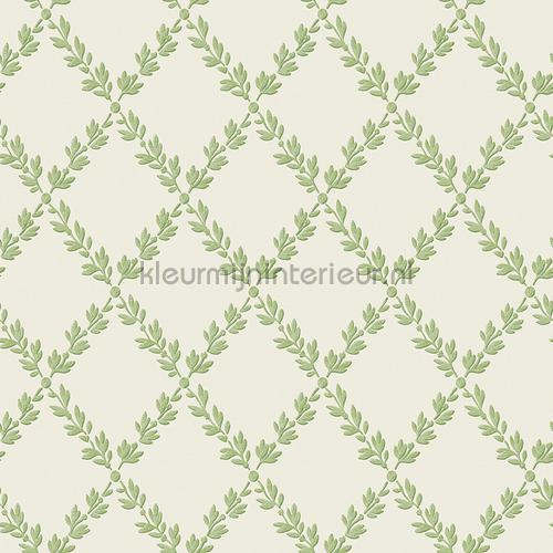 Luxe bladruiten papier peint jc1005-2 romantique Dutch First Class