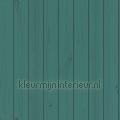 Schrootjes vergrijsd blauwgroen behang 143-128-854 hout Motieven