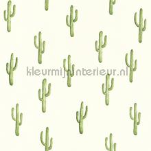 Kleine cactussen groen papel pintado Esta home Greenhouse 143-138-899