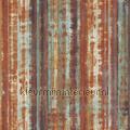 Striped rusty metal tapet g45358  industriel Stilarter