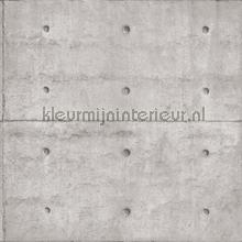 Concrete with cone holes wallcovering Noordwand urban 