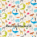 Animal Magic gordijnstof cortinas Scion Mariposas Pjaros 