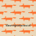 Mr Fox Applique gordijnstof met applicat 111285 children's curtains