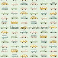 All over vintage cars tapet Casadeco urban 