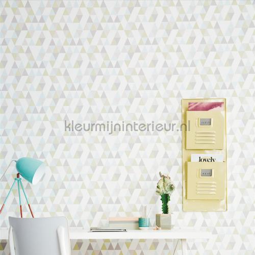 Scandi piramids carta da parati 218184 sale wallcovering BN Wallcoverings