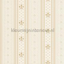 Strepen met lelie papier peint AS Creation Hermitage 10 335424