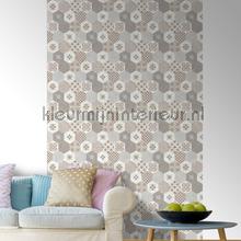 Quilt wallcovering L40505 girls Dutch Wallcoverings