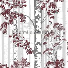 Luontopolku - red behang 5219-1 Interieurvoorbeelden behang Vallila