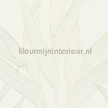 Calm large leaves wallcovering AS Creation Hygge 361234